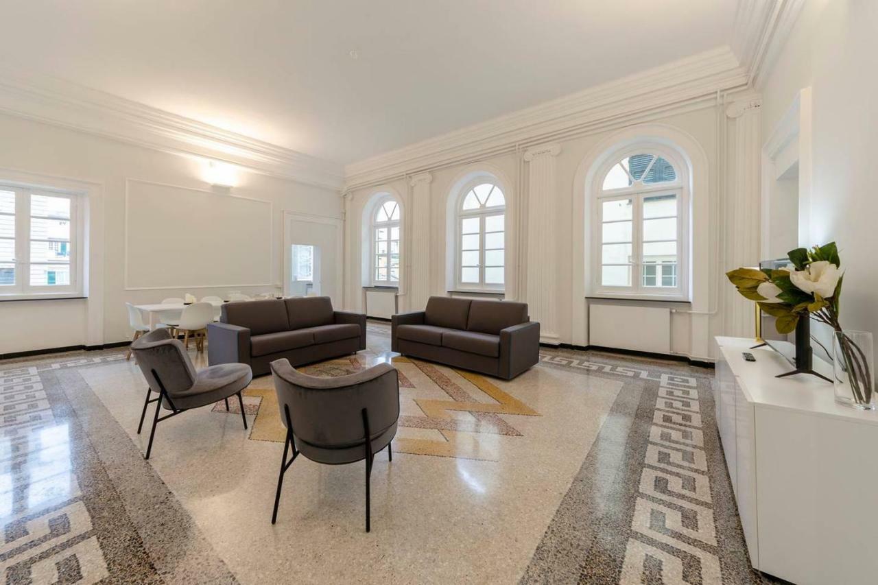 Joivy Elegant Flat For 7, In The Heart Of Genoa Apartment ภายนอก รูปภาพ