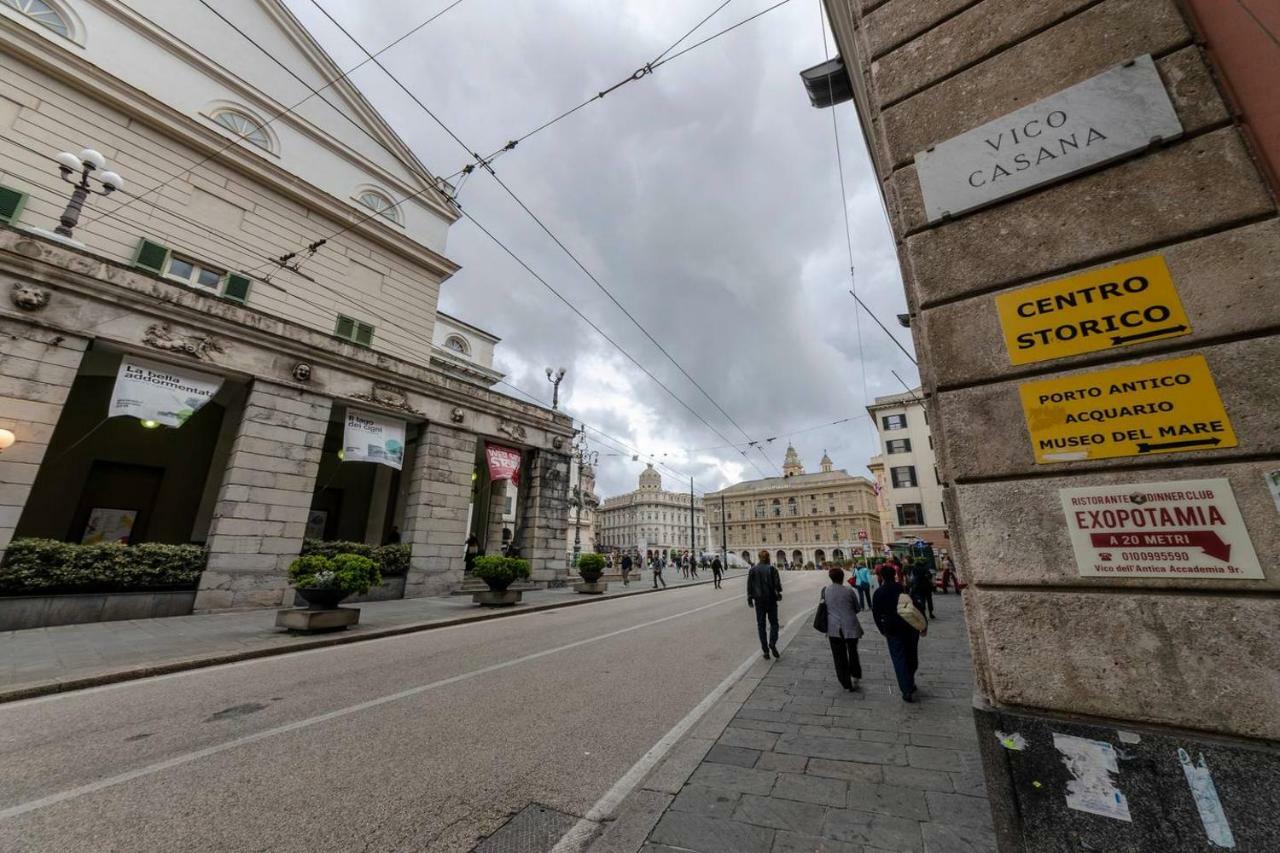 Joivy Elegant Flat For 7, In The Heart Of Genoa Apartment ภายนอก รูปภาพ