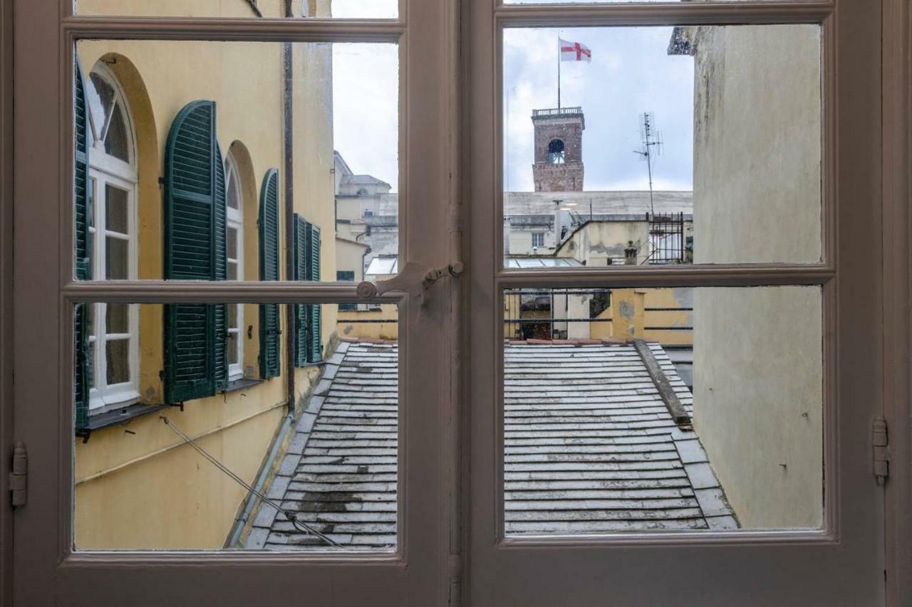 Joivy Elegant Flat For 7, In The Heart Of Genoa Apartment ภายนอก รูปภาพ